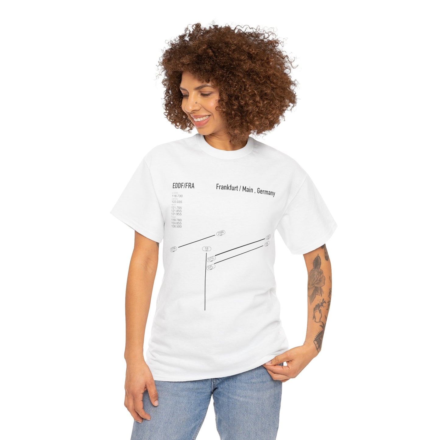 Frankfurt Airport Runway T-Shirt