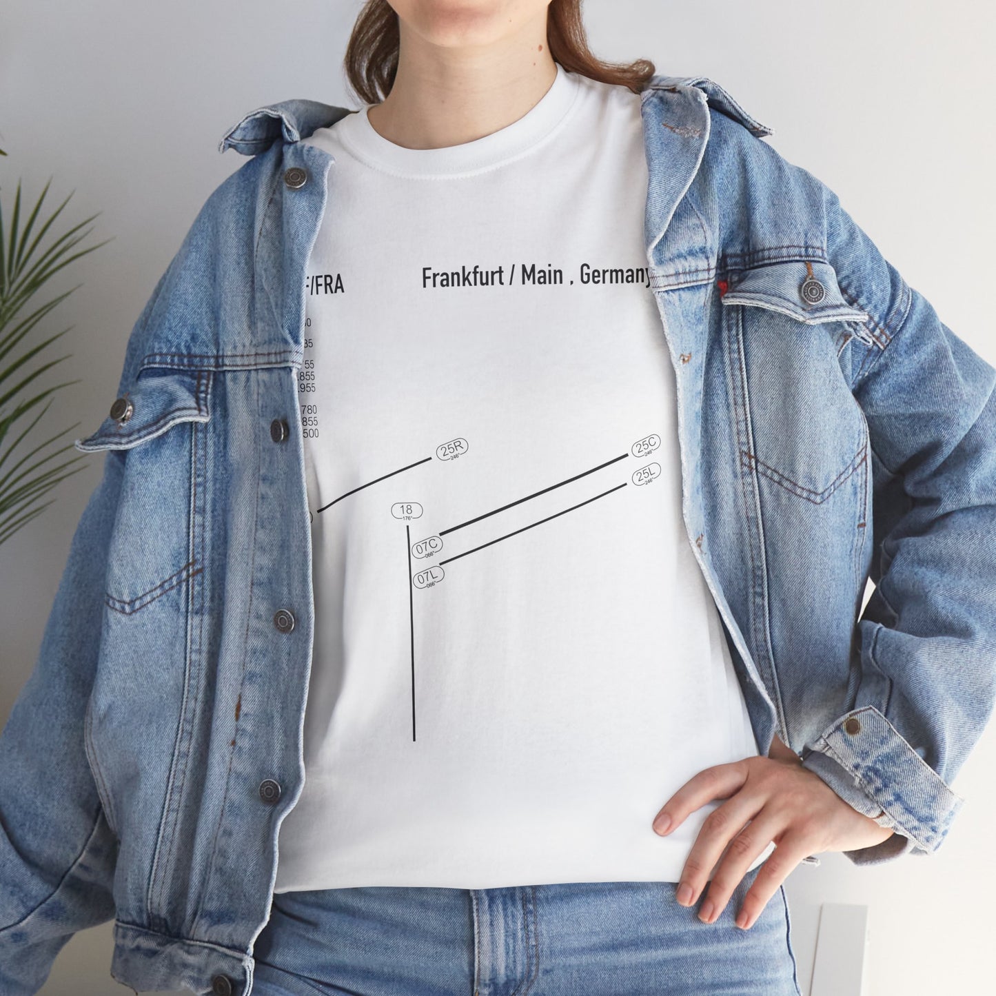 Frankfurt Airport Runway T-Shirt