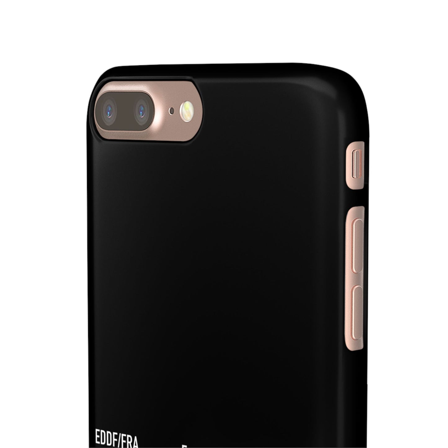 Frankfurt Airport Runway Phone Case - Black Edition