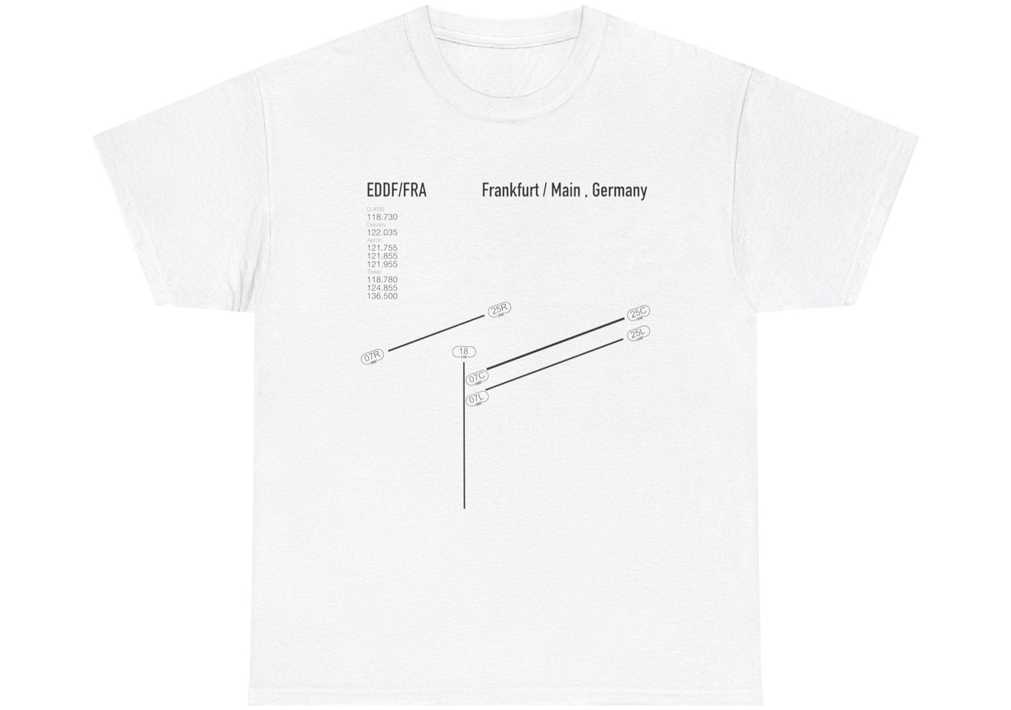 Frankfurt Airport Runway T-Shirt