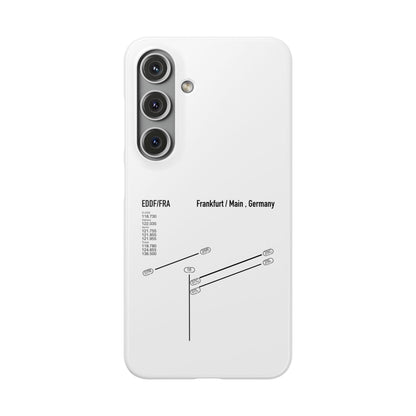 Frankfurt Airport Runway Phone Case - White Edition