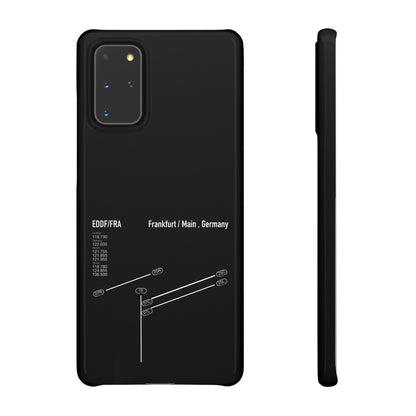 Frankfurt Airport Runway Phone Case - Black Edition