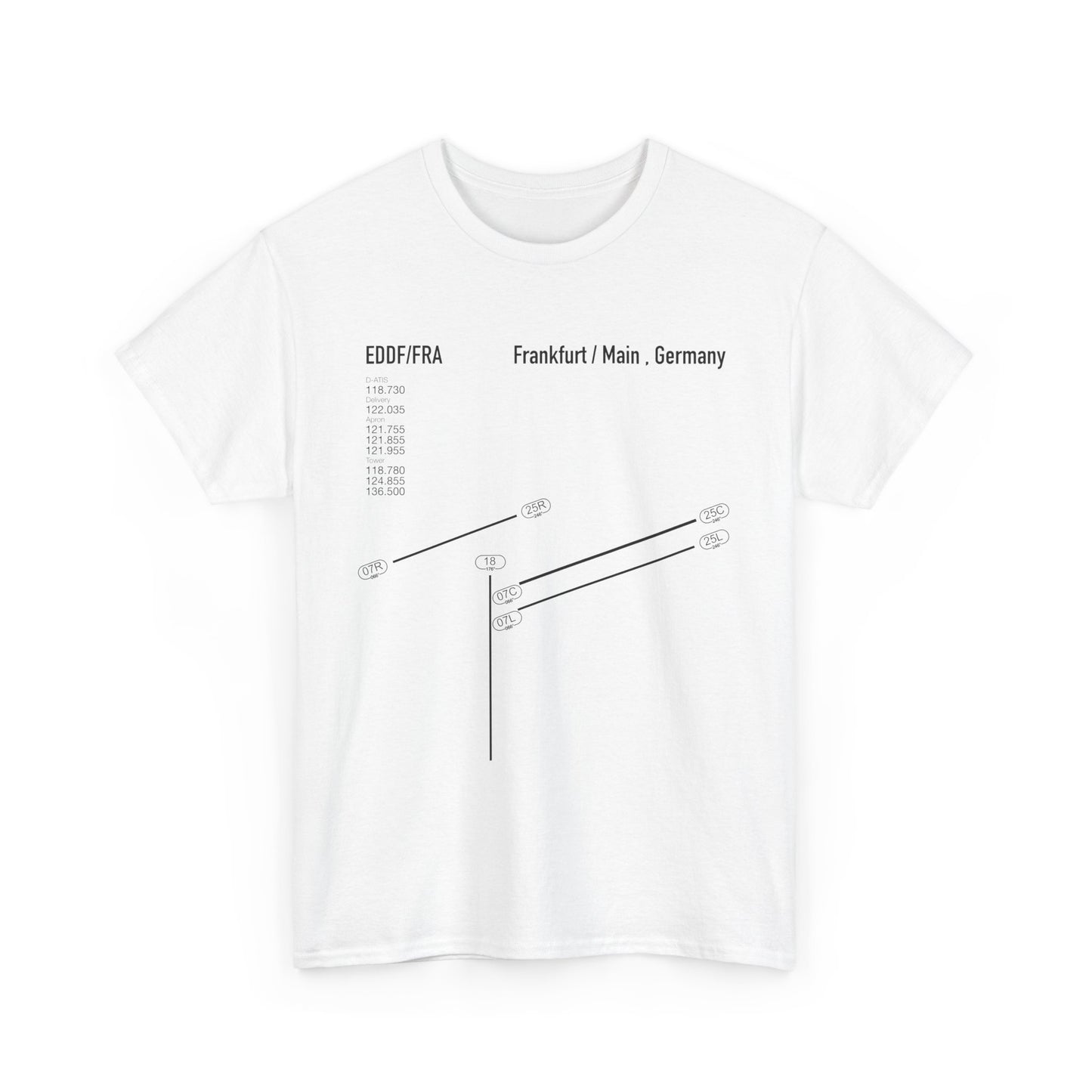 Frankfurt Airport Runway T-Shirt