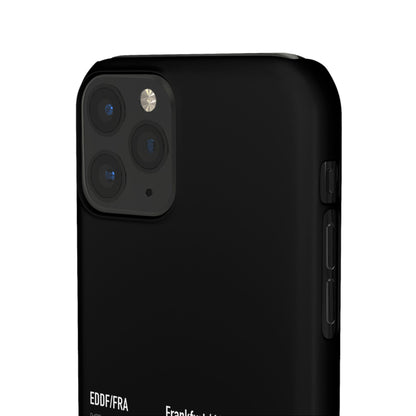Frankfurt Airport Runway Phone Case - Black Edition