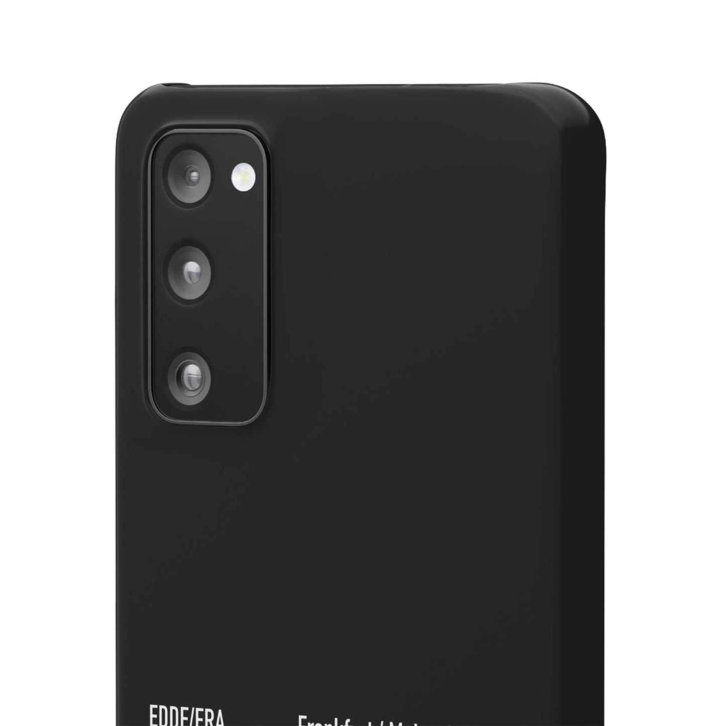 Frankfurt Airport Runway Phone Case - Black Edition
