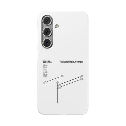 Frankfurt Airport Runway Phone Case - White Edition