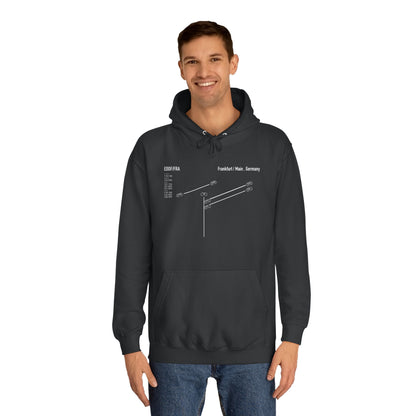 Frankfurt Airport Runway Unisex Hoodie