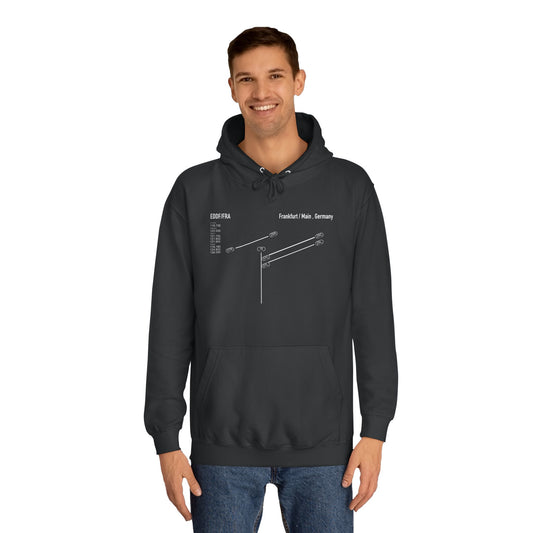 Frankfurt Airport Runway Unisex Hoodie