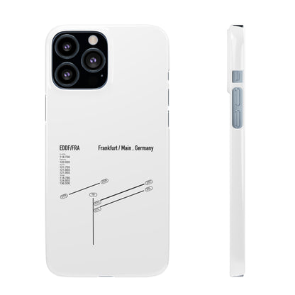 Frankfurt Airport Runway Phone Case - White Edition