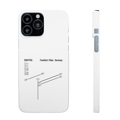 Frankfurt Airport Runway Phone Case - White Edition