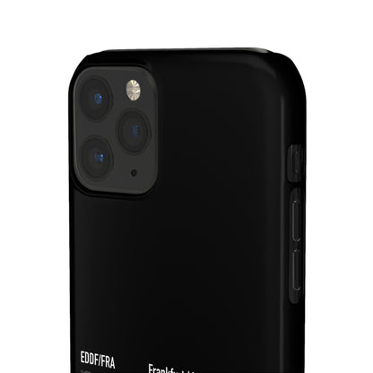 Frankfurt Airport Runway Phone Case - Black Edition