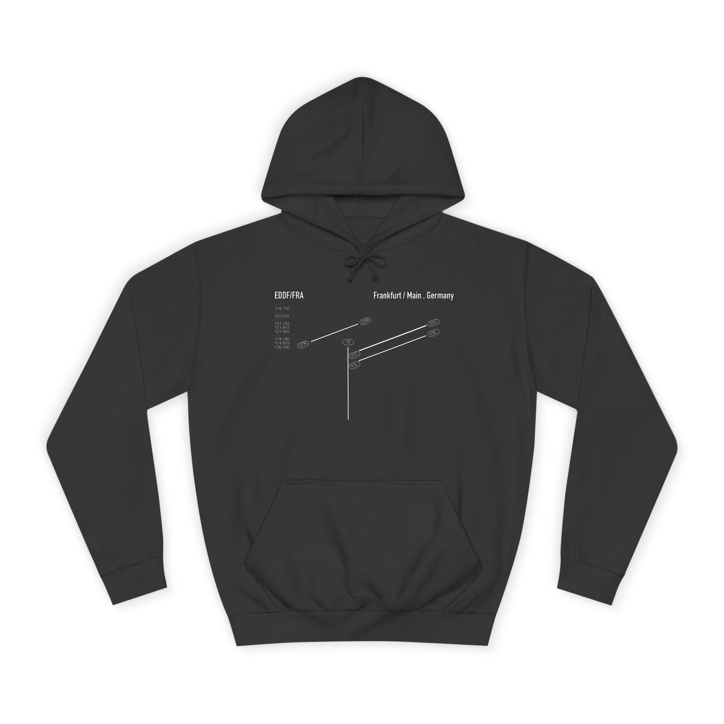 Frankfurt Airport Runway Unisex Hoodie