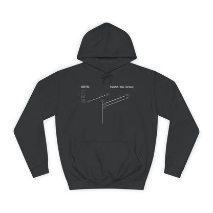 Frankfurt Airport Runway Unisex Hoodie