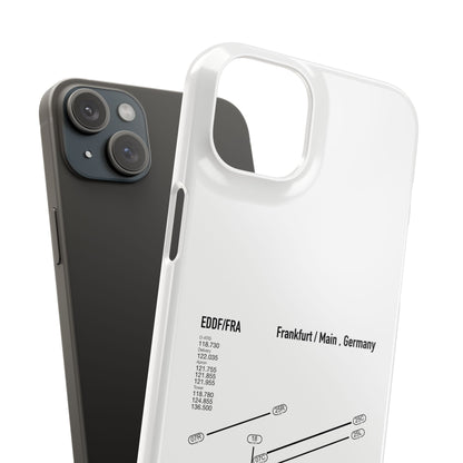 Frankfurt Airport Runway Phone Case - White Edition
