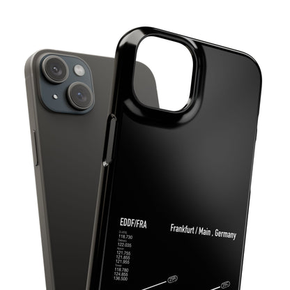 Frankfurt Airport Runway Phone Case - Black Edition