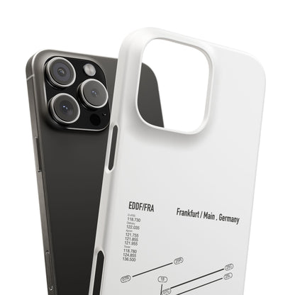 Frankfurt Airport Runway Phone Case - White Edition