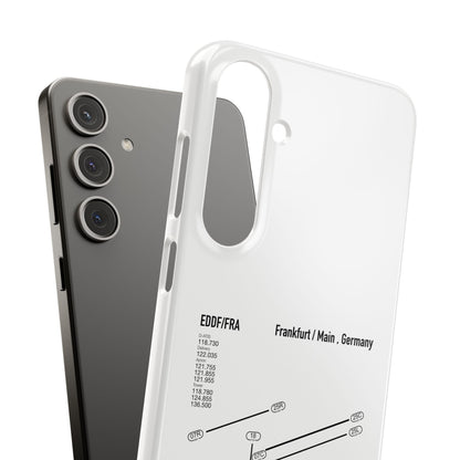 Frankfurt Airport Runway Phone Case - White Edition