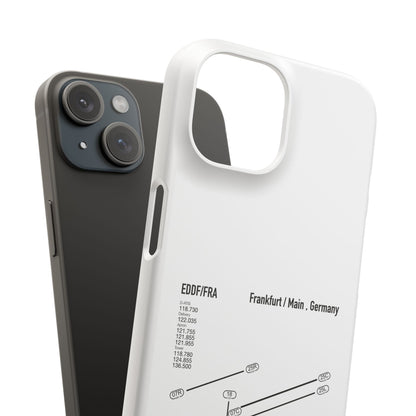 Frankfurt Airport Runway Phone Case - White Edition