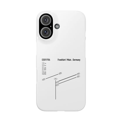 Frankfurt Airport Runway Phone Case - White Edition