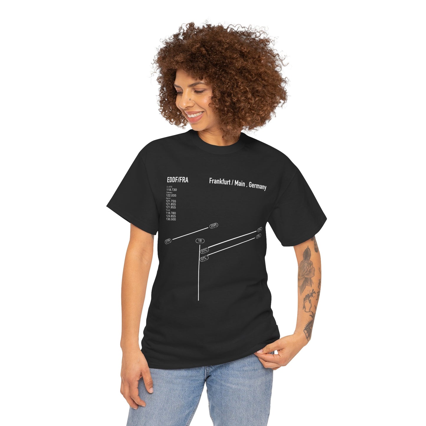 Frankfurt Airport Runway T-Shirt