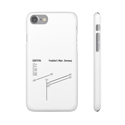 Frankfurt Airport Runway Phone Case - White Edition
