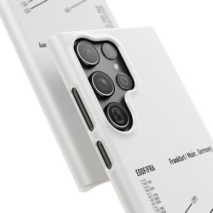 Frankfurt Airport Runway Phone Case - White Edition