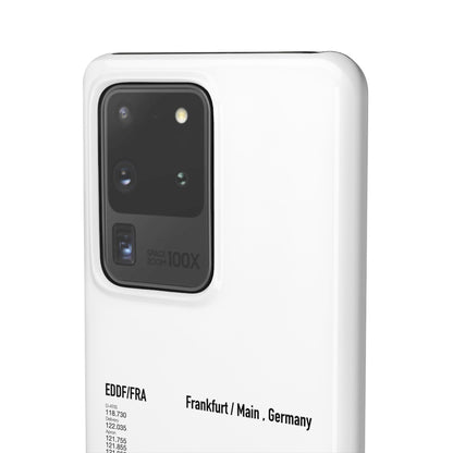 Frankfurt Airport Runway Phone Case - White Edition