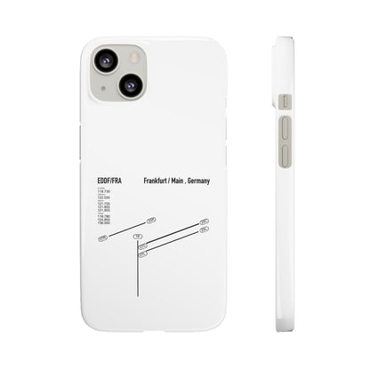 Frankfurt Airport Runway Phone Case - White Edition