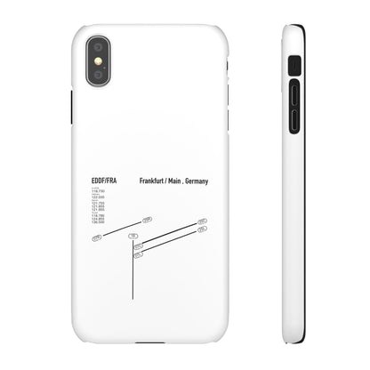 Frankfurt Airport Runway Phone Case - White Edition