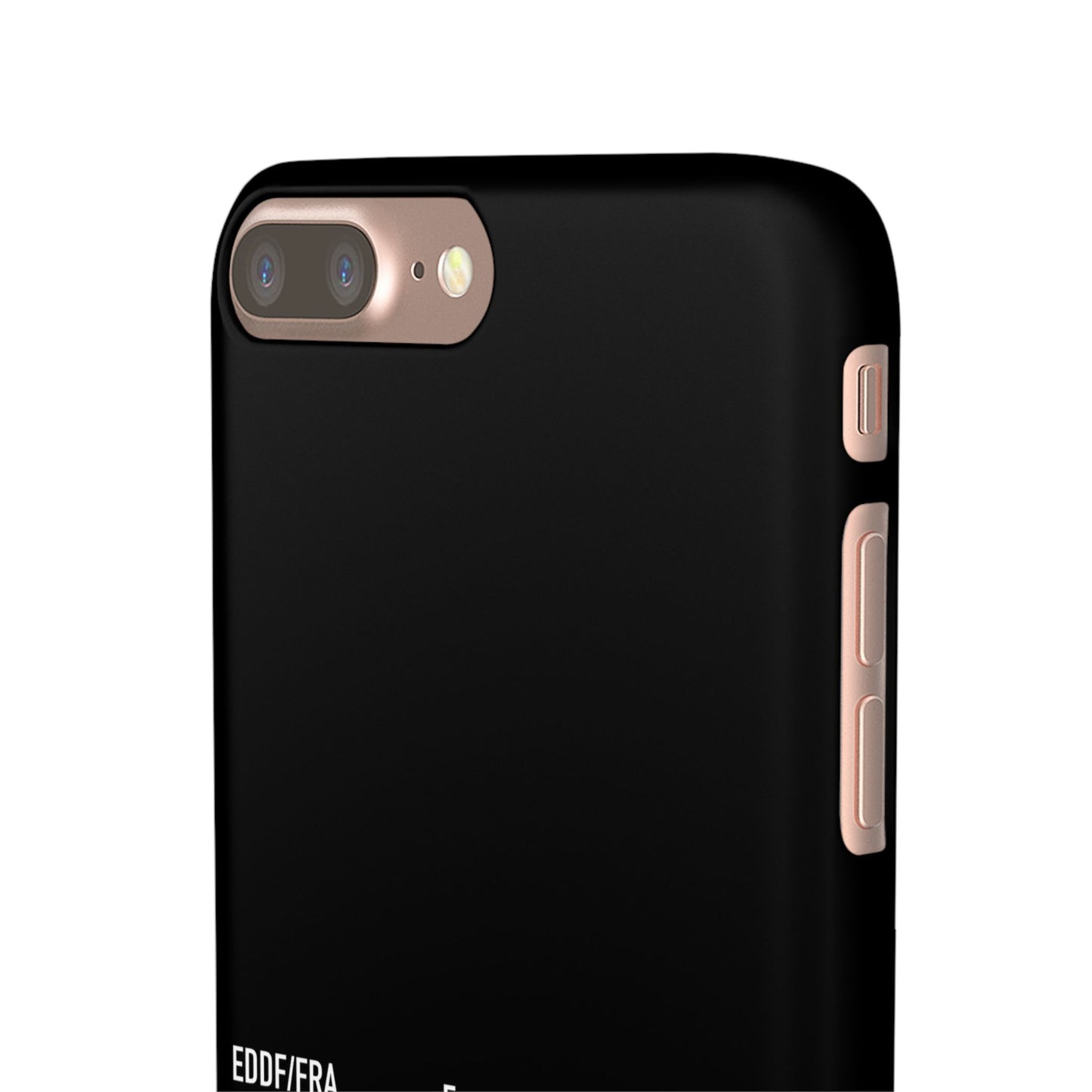 Frankfurt Airport Runway Phone Case - Black Edition