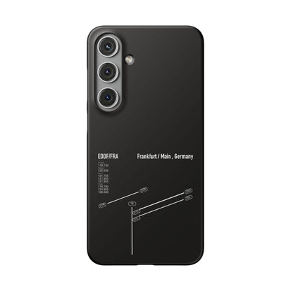 Frankfurt Airport Runway Phone Case - Black Edition