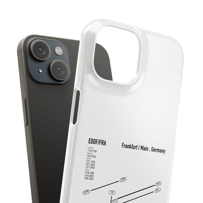 Frankfurt Airport Runway Phone Case - White Edition