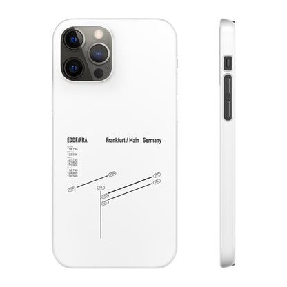 Frankfurt Airport Runway Phone Case - White Edition