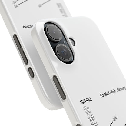 Frankfurt Airport Runway Phone Case - White Edition