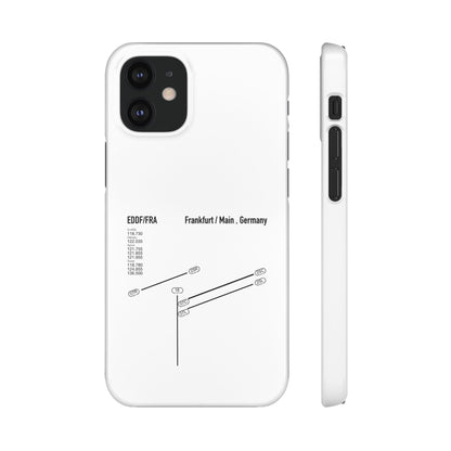 Frankfurt Airport Runway Phone Case - White Edition