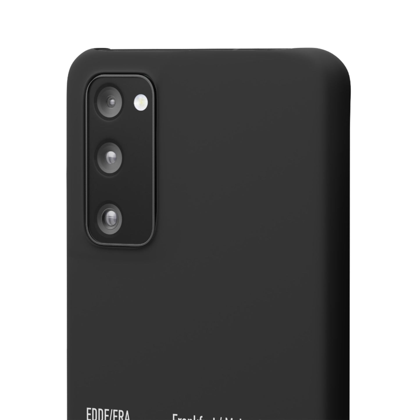 Frankfurt Airport Runway Phone Case - Black Edition