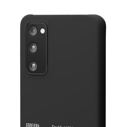 Frankfurt Airport Runway Phone Case - Black Edition