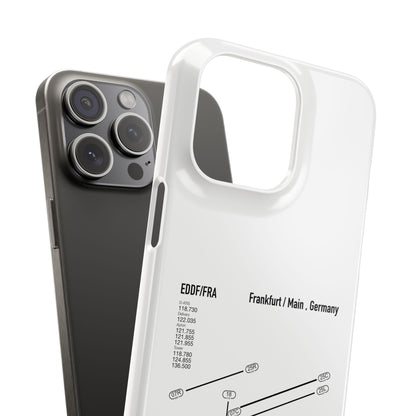 Frankfurt Airport Runway Phone Case - White Edition