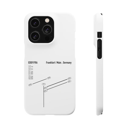 Frankfurt Airport Runway Phone Case - White Edition